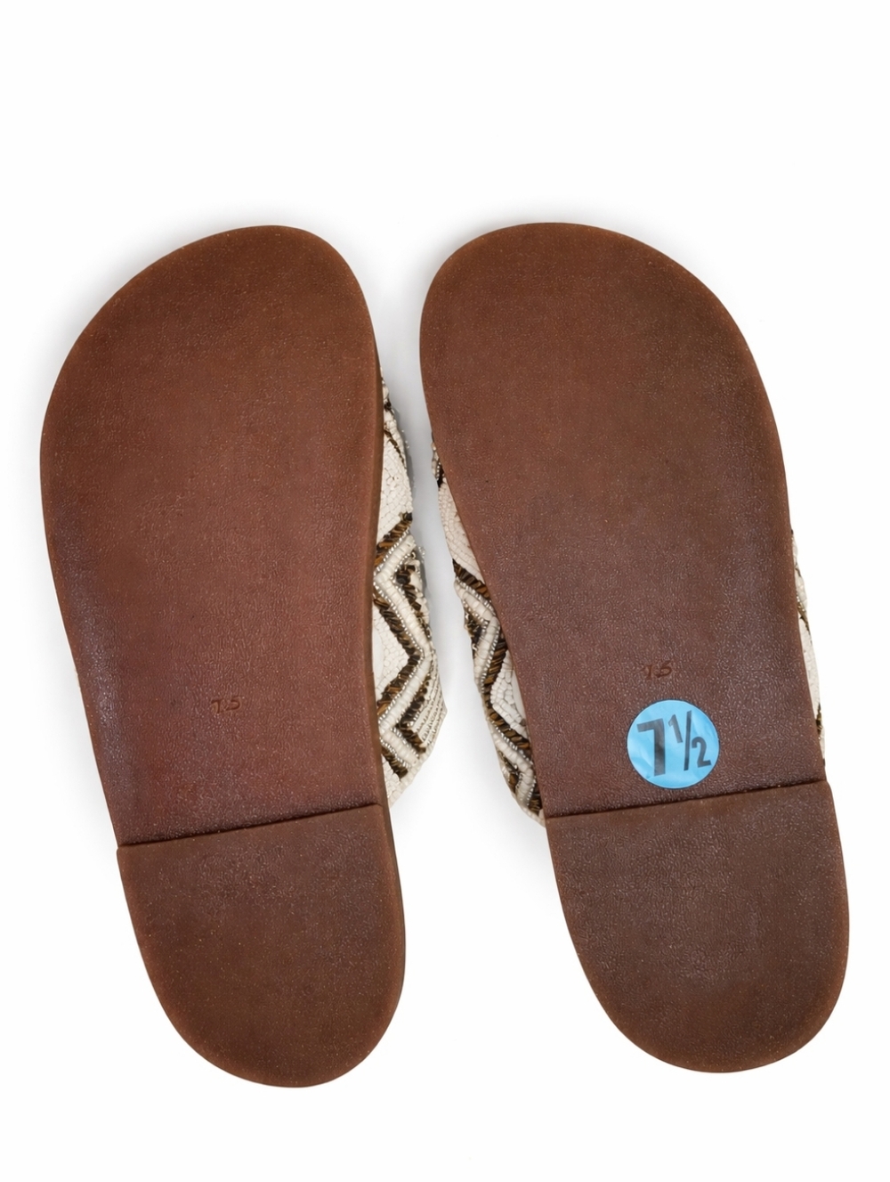 House Of Harlow 1960 Women's Cream Slide Sandals 7.5 - Picture 3 of 11